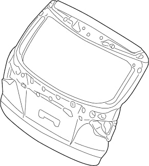 2022-2026 Hyundai Tucson (Liftgate) (w/o molding)